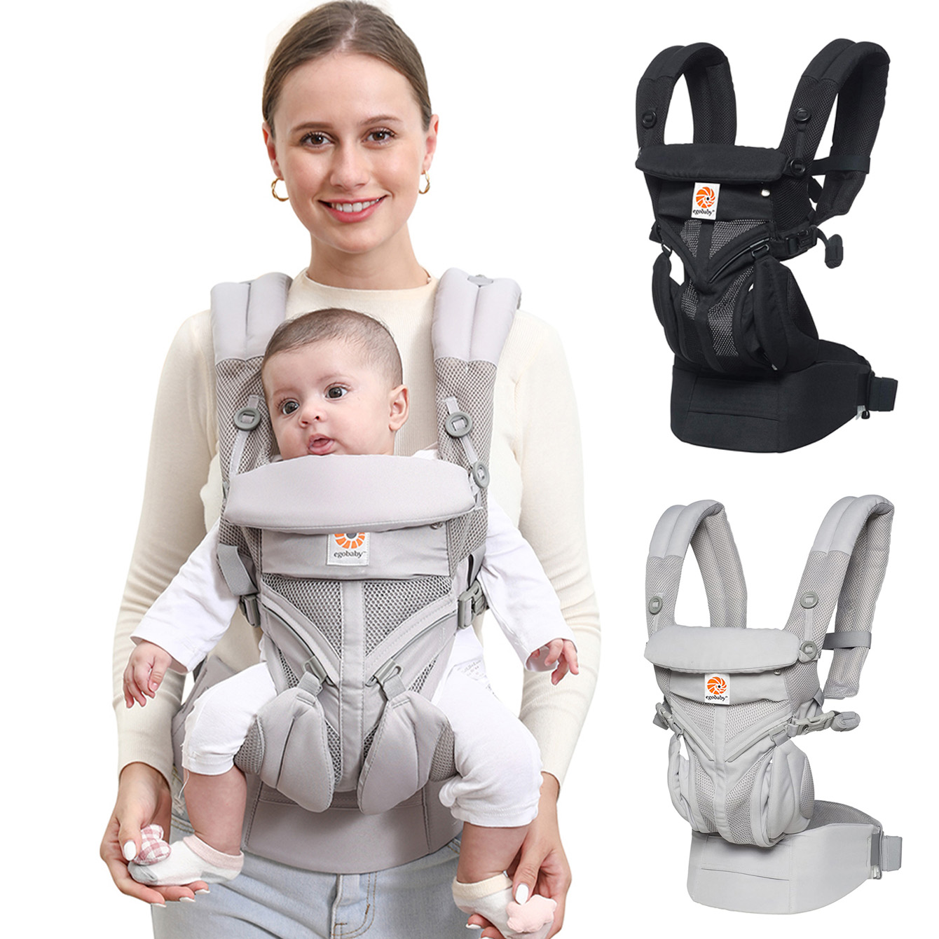 Ergonomic Baby Carrier Newborn To Toddler - 인체공학적 다기능 아기띠, 다용도 포켓 유아용