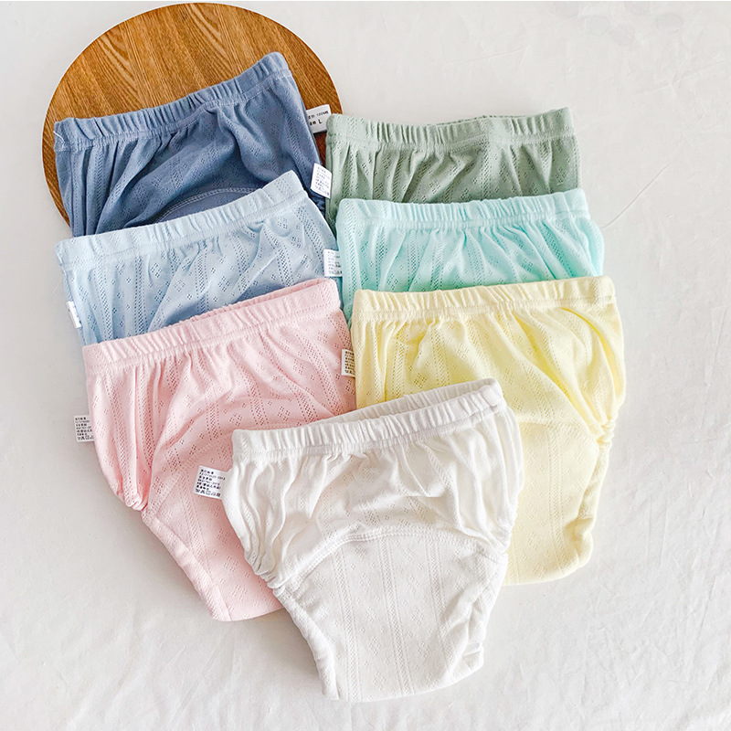Toddler Training Pants Leak Proof - 4 개/몫 아기 훈련 바지 Leakproof
