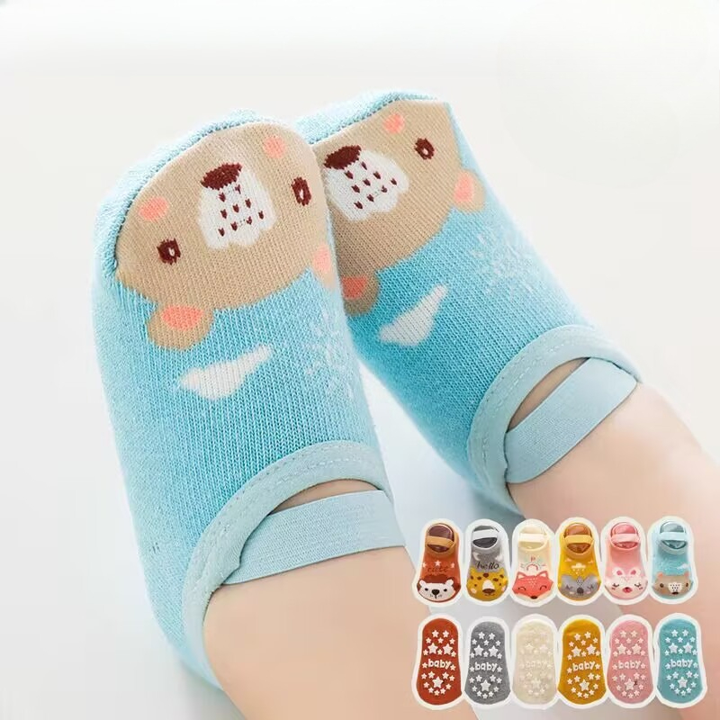 Unisex Baby Socks Non Slip - 0-3세 신생아 아기 소녀 소년 양말