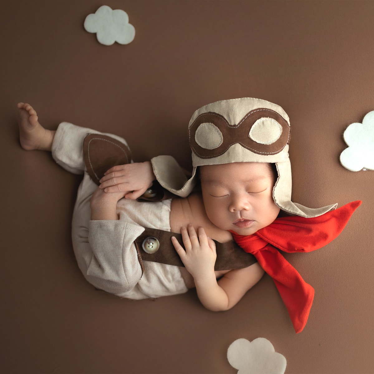 Infant Photography Props Outfit - Ylsteed 3 조각 세트 신생아 소년