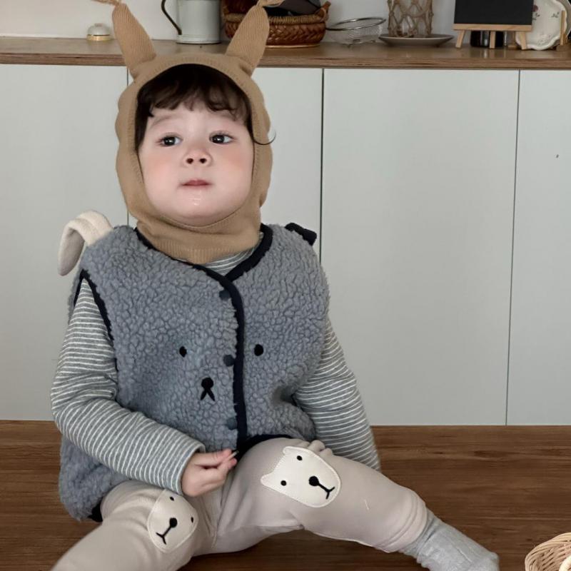 Toddler Boy Winter Fleece Jacket - 2025 겨울 신상 아기 민소매 플러시