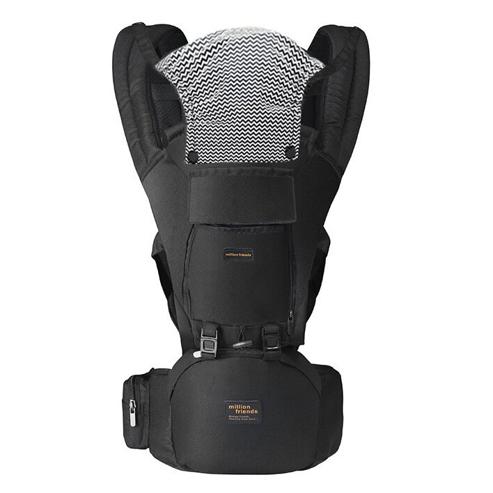 Ergonomic Baby Carrier Newborn To Toddler - 힙시트가 있는 아기띠, 인체공학적 6 in