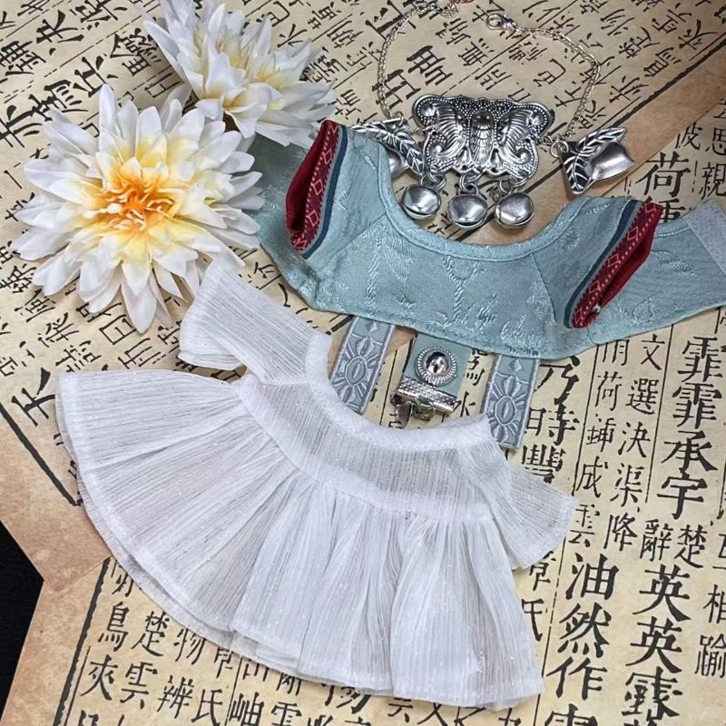 Baby Clothes - 20cm 면인형 - 중국 전통 미아오장