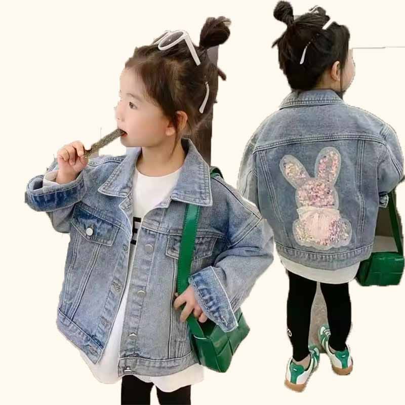Baby Clothes - 아기 소녀 데님 코트 아동 패션