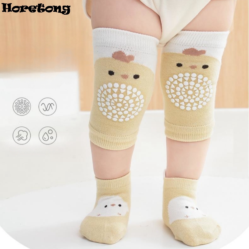 Unisex Baby Socks Non Slip - 유아 여름 통기성 무릎 보호대 +