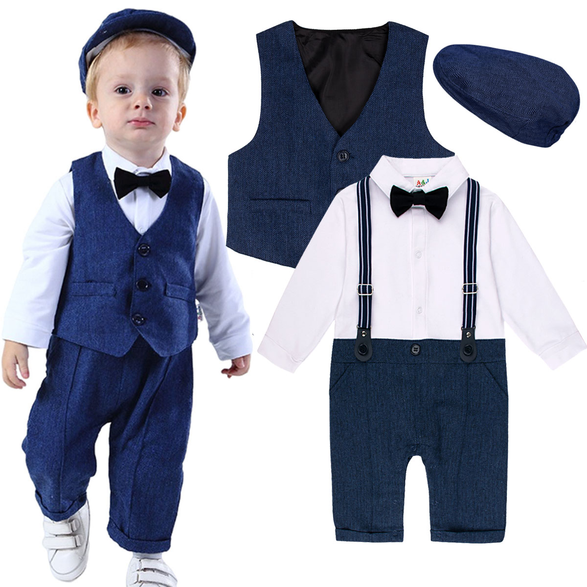Baby Boy Suit Set Baptism - 아기 남자아이 의상 세트 결혼식 세례복