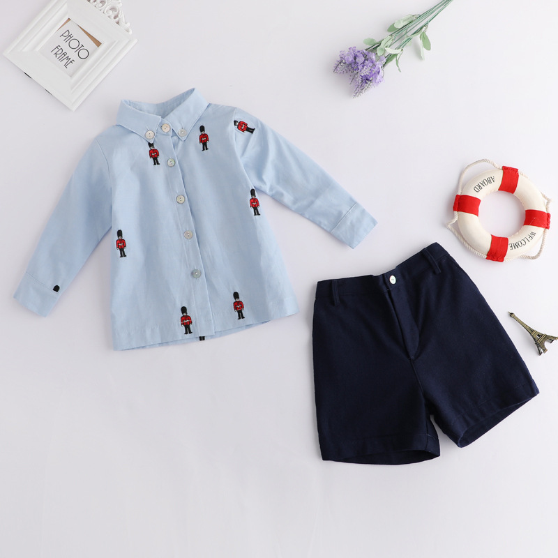 Baby Boy Suit Set Baptism - 소년 스페인어 복장 아기 옷 유아