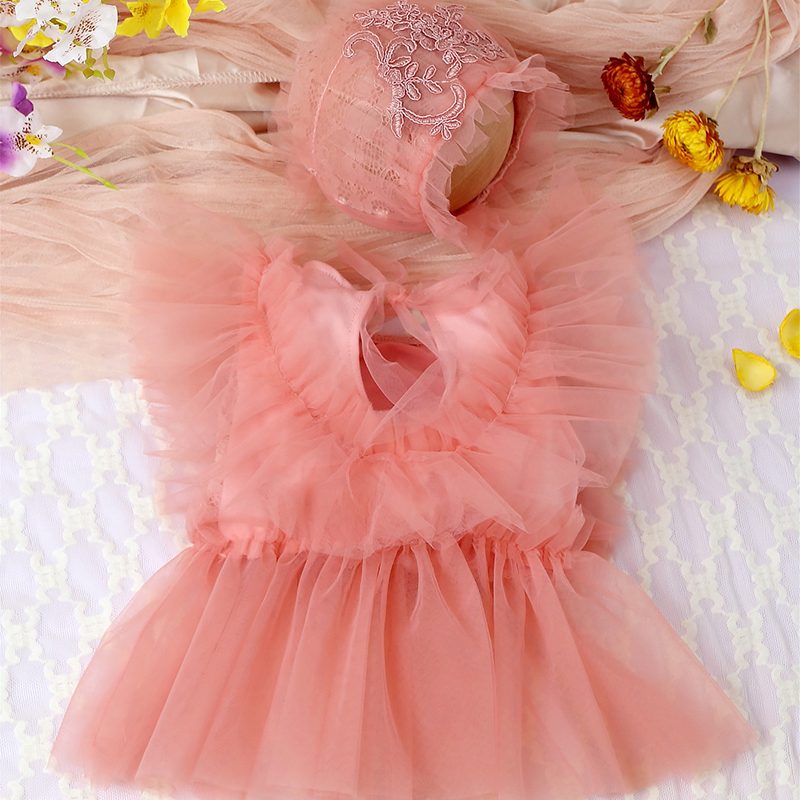 Ylsteed 신생아 소녀 메쉬 Romper 모자 세트 - Newborn Baby Girl Romper Floral 리뷰 및 가격