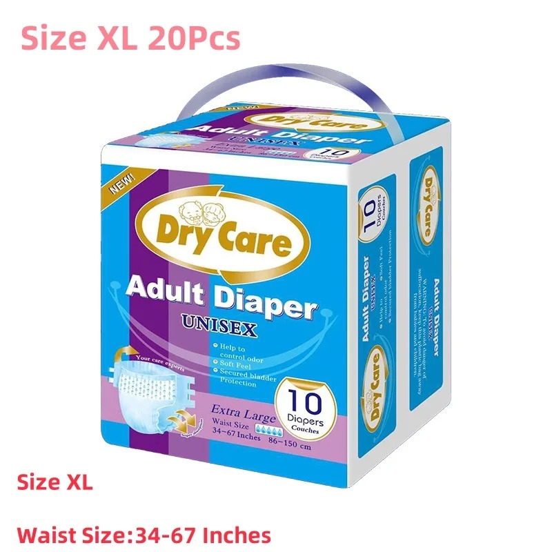 20개입 오버나이트 고흡수 성인용 일회용 기저귀 유니섹 - Diapering 리뷰 및 가격