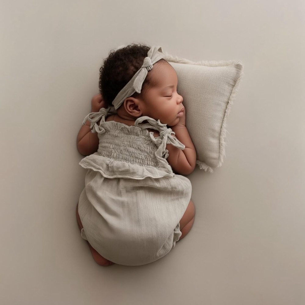 신생아 사진 촬영 소품 아기 여자아이 노란색 린넨 코튼 - Infant Photography Props Outfit 리뷰 및 가격