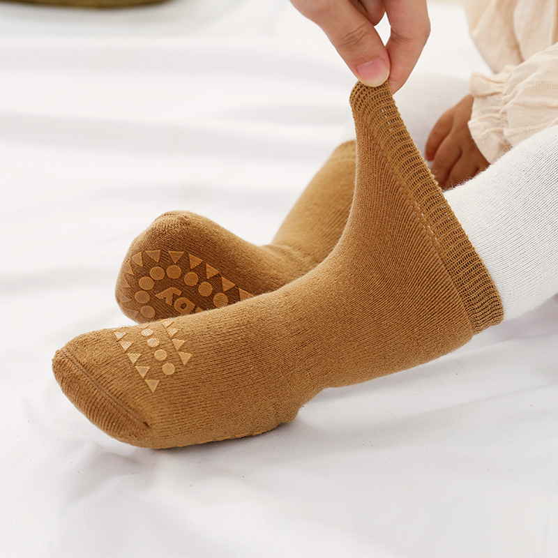 두꺼운 어린이 바닥 양말 유아 아기 소년 소녀 순수한  - Unisex Baby Socks Non Slip 리뷰 및 가격