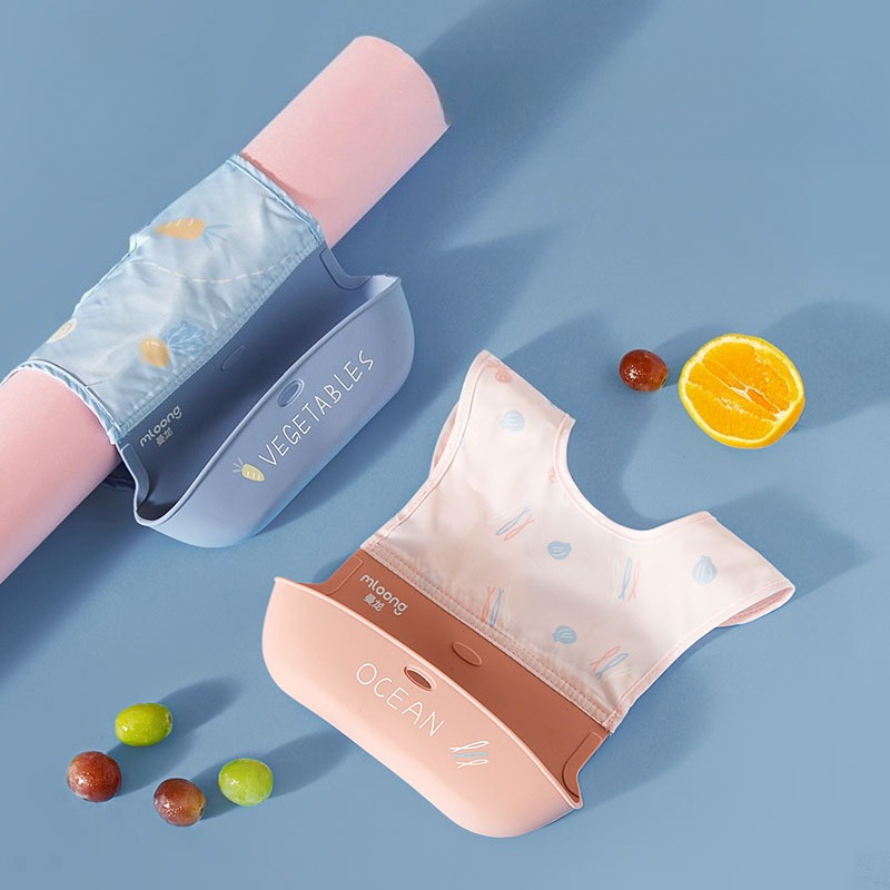 어린이 방수 턱받이 아기 턱받이 부드러운 실리콘 스카프 - Waterproof Baby Bibs Silicone 리뷰 및 가격