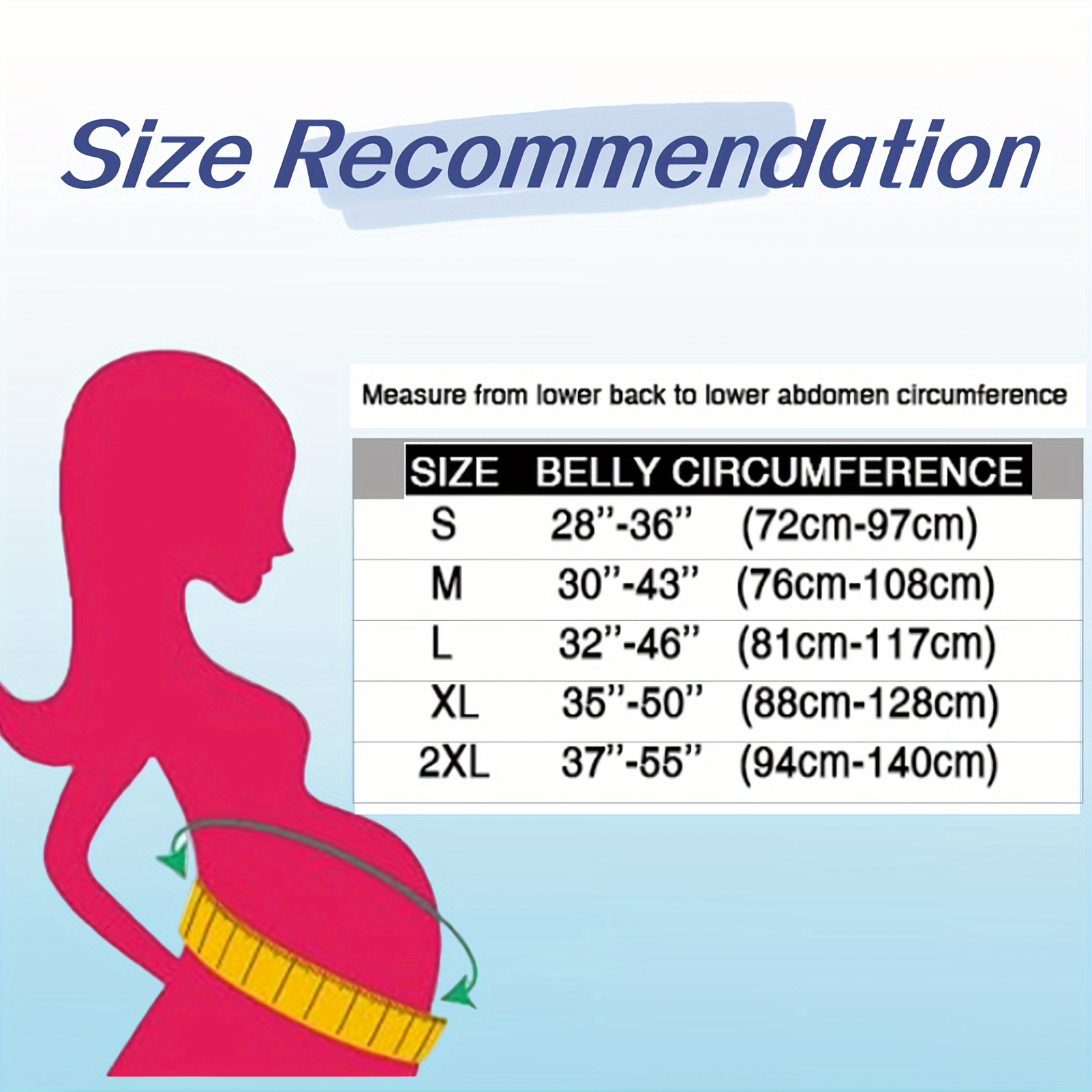 임산부 지원 복대 벨트 조절 가능한 허리 보호대 임신  - Maternity Wear 리뷰 및 가격