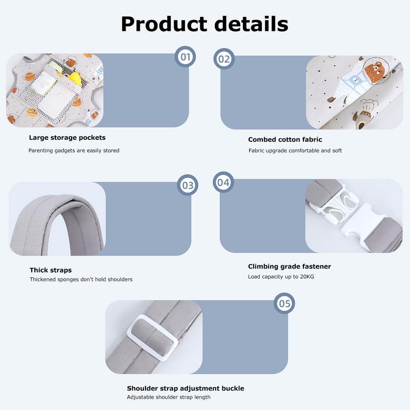 휴대용 인체공학적 배낭 신생아부터 유아까지, 앞뒤 거치 - Ergonomic Baby Carrier Newborn To Toddler 리뷰 및 가격