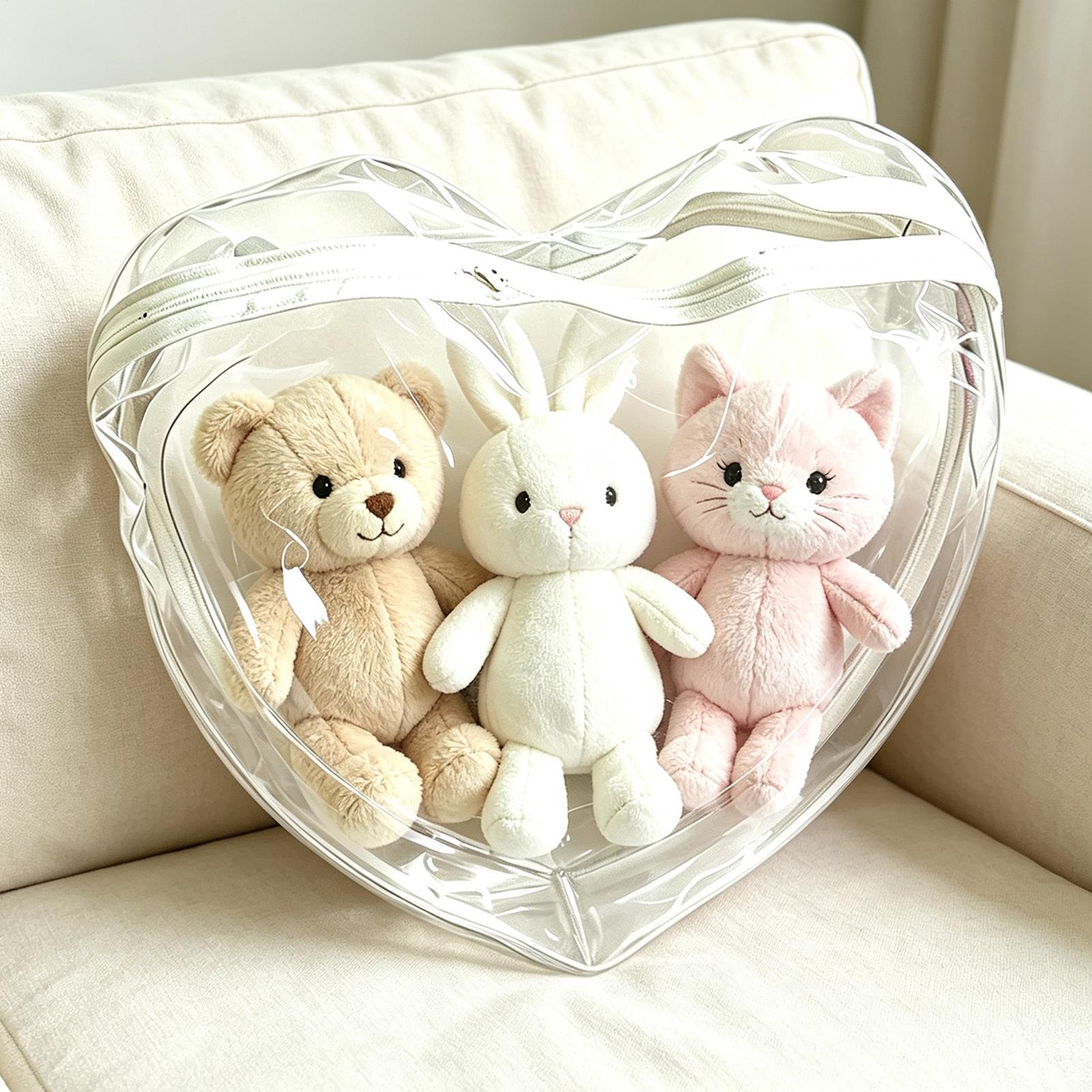 봉제인형 보관함 투명 방진 봉제인형 장난감 보관함 가정 - Nursery 리뷰 및 가격