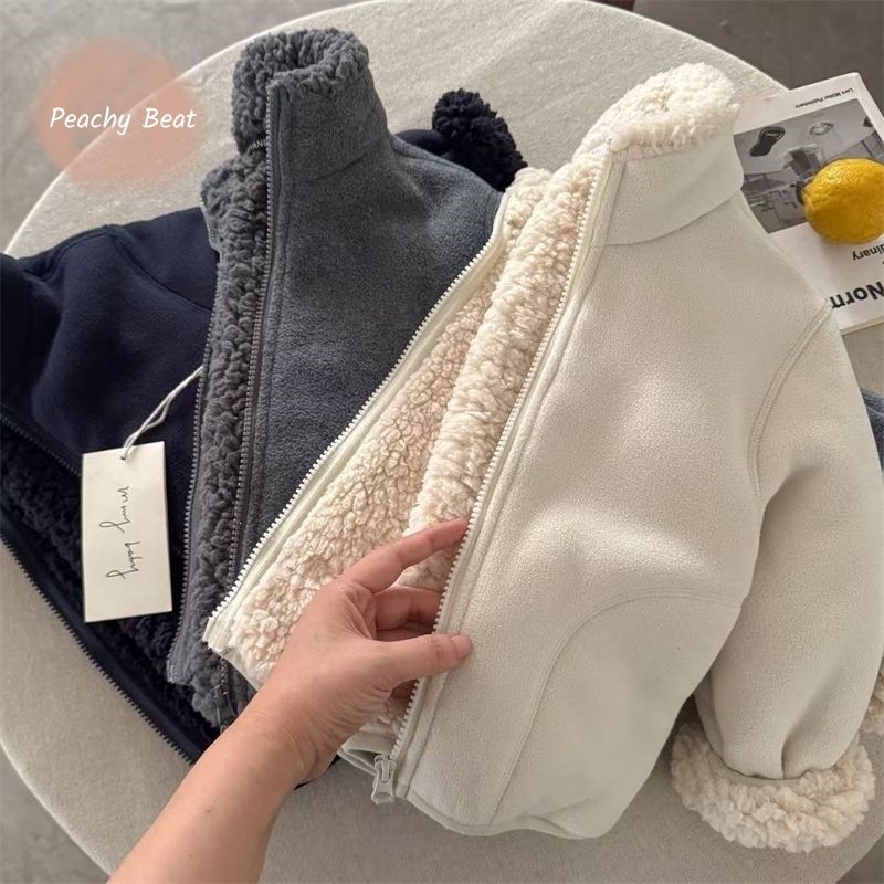 패션 아기 남아 여아 인조 퍼 재킷 두꺼운 겉옷 유아  - Toddler Boy Winter Fleece Jacket 리뷰 및 가격