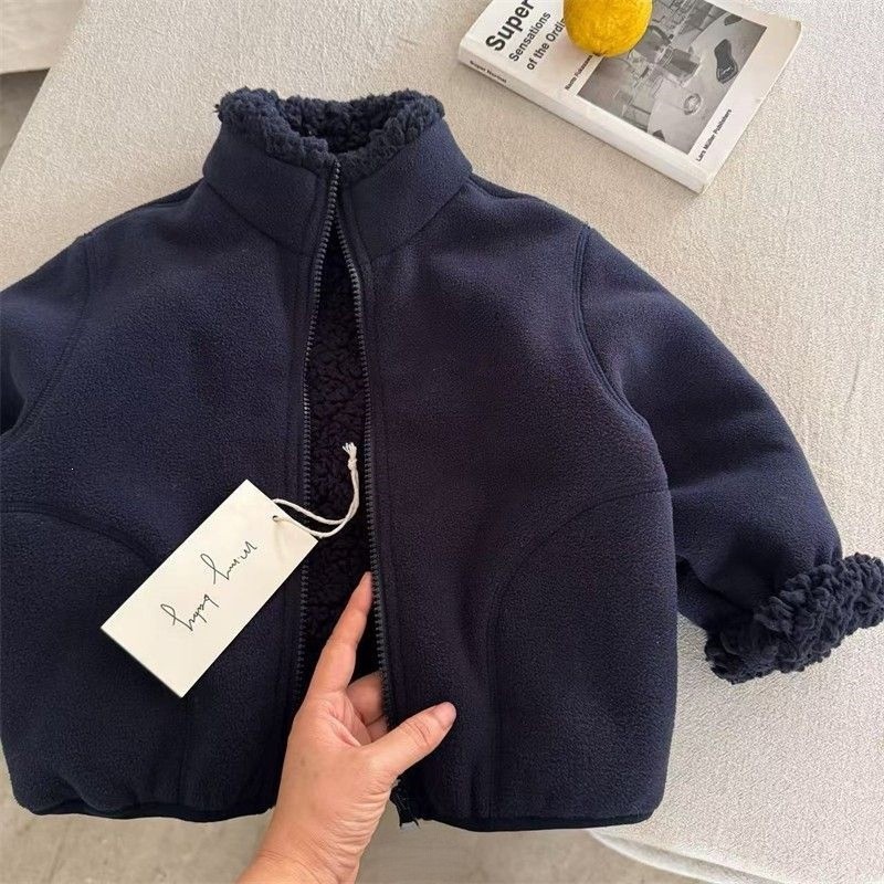 패션 아기 남아 여아 인조 퍼 재킷 두꺼운 겉옷 유아  - Toddler Boy Winter Fleece Jacket 리뷰 및 가격