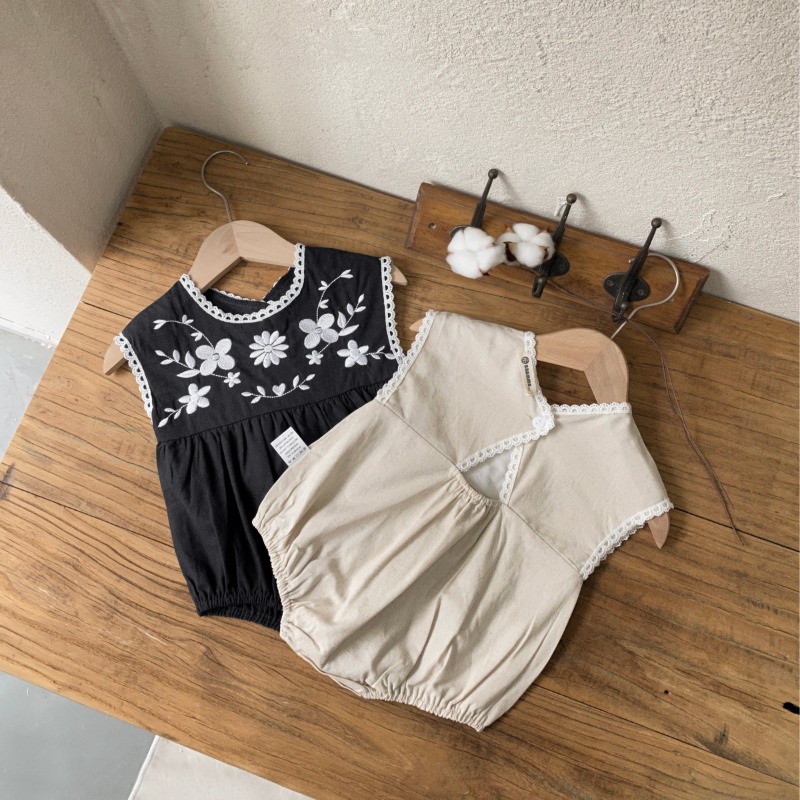 ZOETOPKID 여름 유아 아기 소녀 점프 슈트 +  - Baby Summer Linen Sleeveless Jumpsuit 리뷰 및 가격