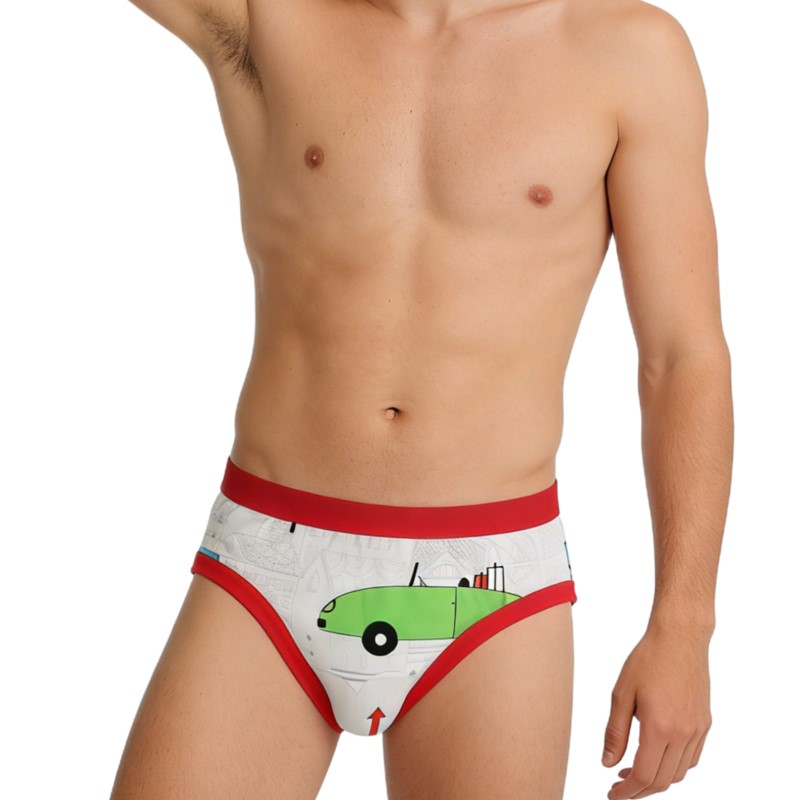 남성용 귀여운 만화 패턴 브리프 속옷 순면 ABDL 천 - Diapering 리뷰 및 가격
