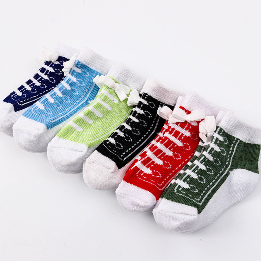 6켤레의 면 아기 양말, 창의적이고 미끄럼 방지 기능이 - Unisex Baby Socks Non Slip 리뷰 및 가격