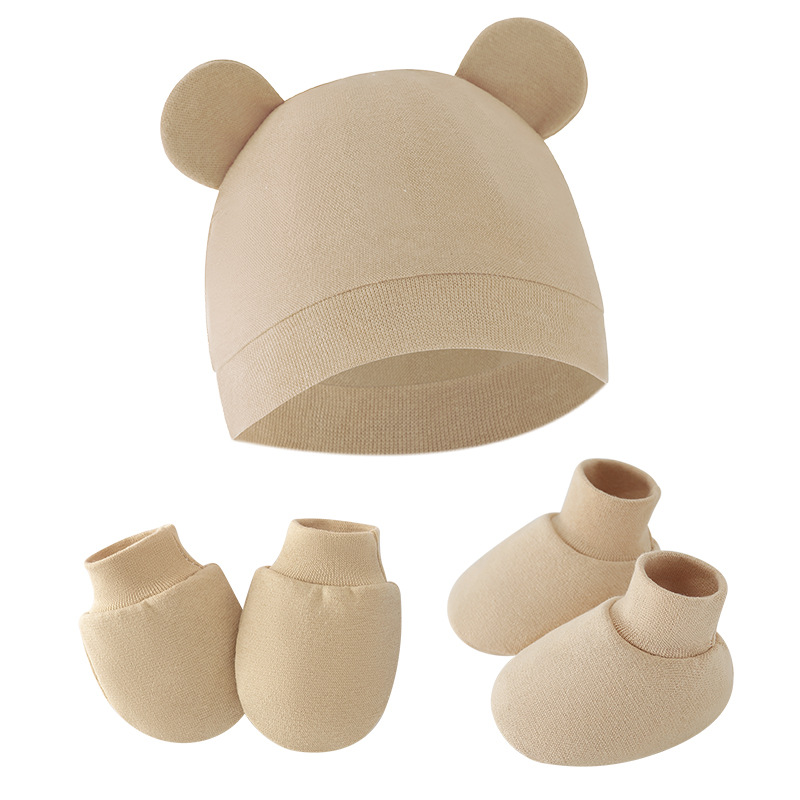 귀여운 아기 모자 신생아 보닛 장갑 양말 세트 비니 모 - Infant Beanie Hat With Ears 리뷰 및 가격