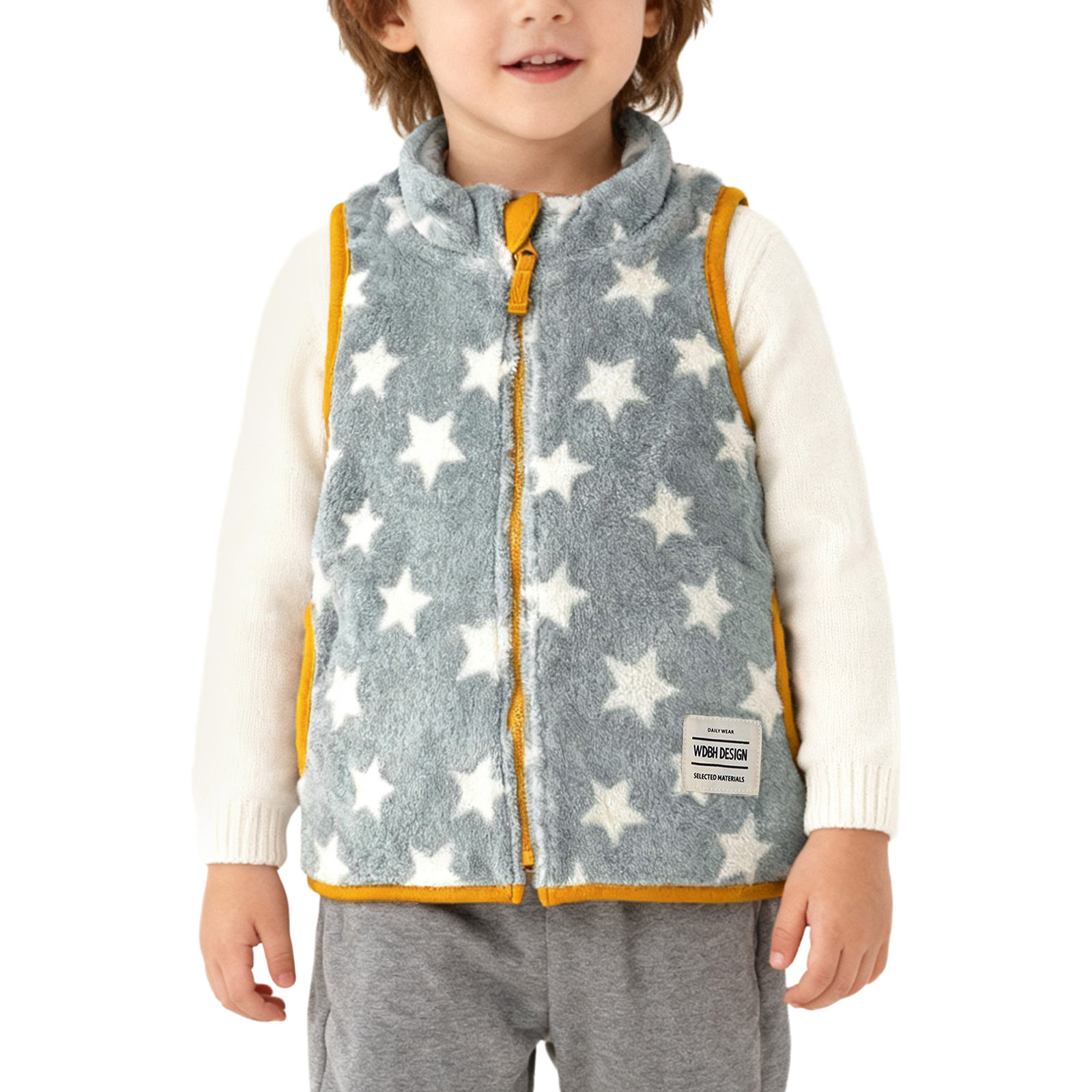 유아 아기 가을 겨울 양털 조끼 민소매 스타/하트/격자 - Toddler Boy Winter Fleece Jacket 리뷰 및 가격