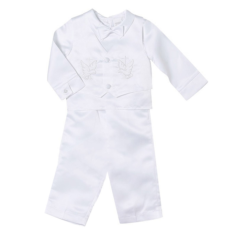 남아용 활 타이 비둘기 세례복, 화이트 세례복, 코스튬 - Baby Boy Suit Set Baptism 리뷰 및 가격