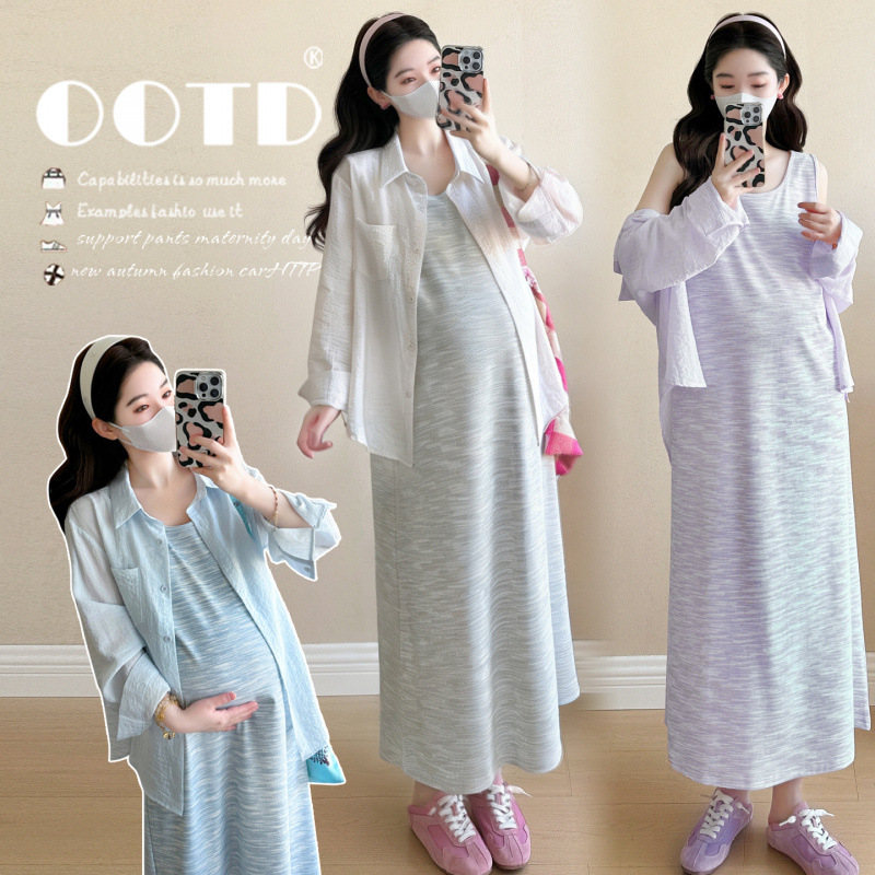 임산부 여름복 2026 미니멀리스트 다용도 스트라이프  - Maternity Wear 리뷰 및 가격
