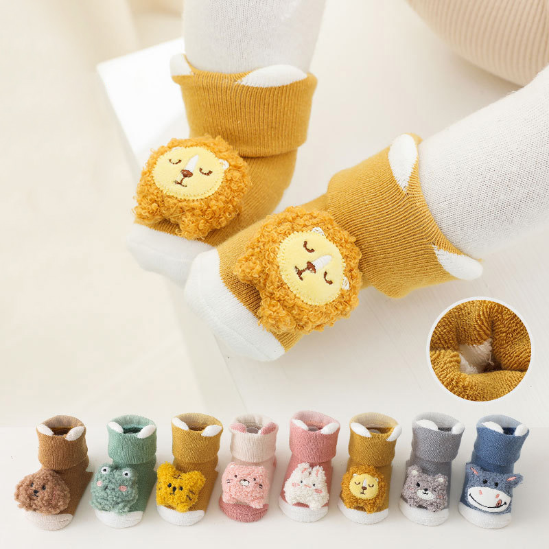 신생아 아기 소녀 소년 귀여운 만화 동물 양말 미끄럼  - Unisex Baby Socks Non Slip 리뷰 및 가격