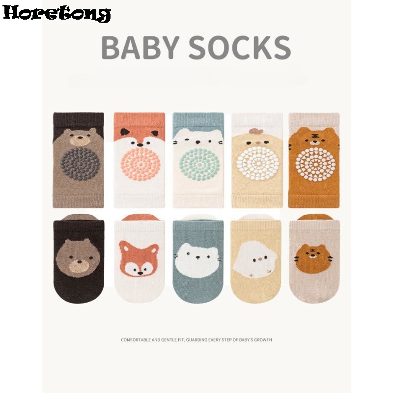 유아 여름 통기성 무릎 보호대 + 미끄럼 방지 양말 세 - Unisex Baby Socks Non Slip 리뷰 및 가격