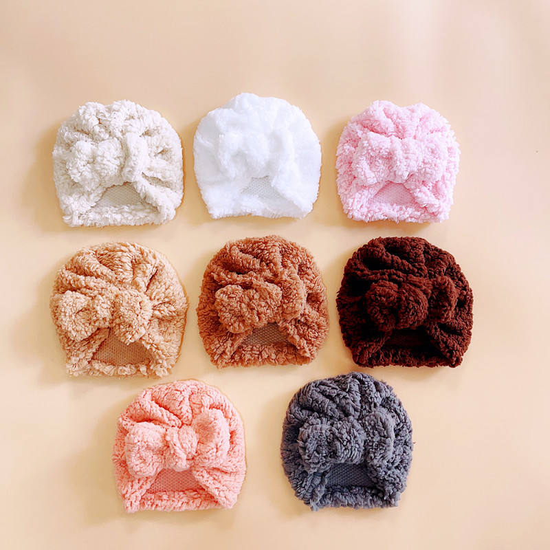 귀여운 신생아 아기 매듭 터번 리본 원단 두꺼운 귀마개 - Infant Beanie Hat With Ears 리뷰 및 가격