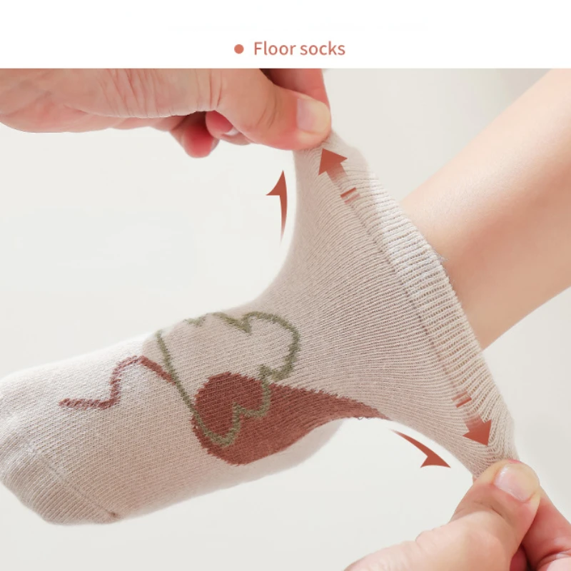 새로운 가을 겨울 Kawaii 아기 튜브 양말 아기 미 - Unisex Baby Socks Non Slip 리뷰 및 가격