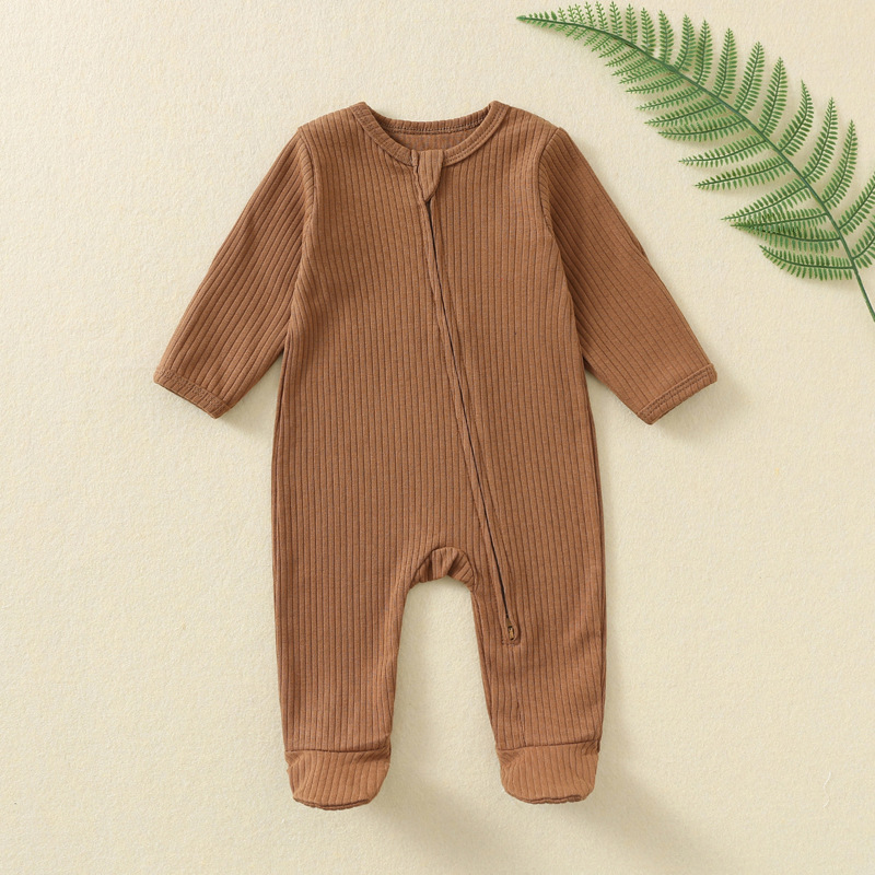아기 원지 가을, 겨울 아기 ​​등산복 긴팔 지퍼 등산 - Cotton Baby Onesies Zipper 리뷰 및 가격