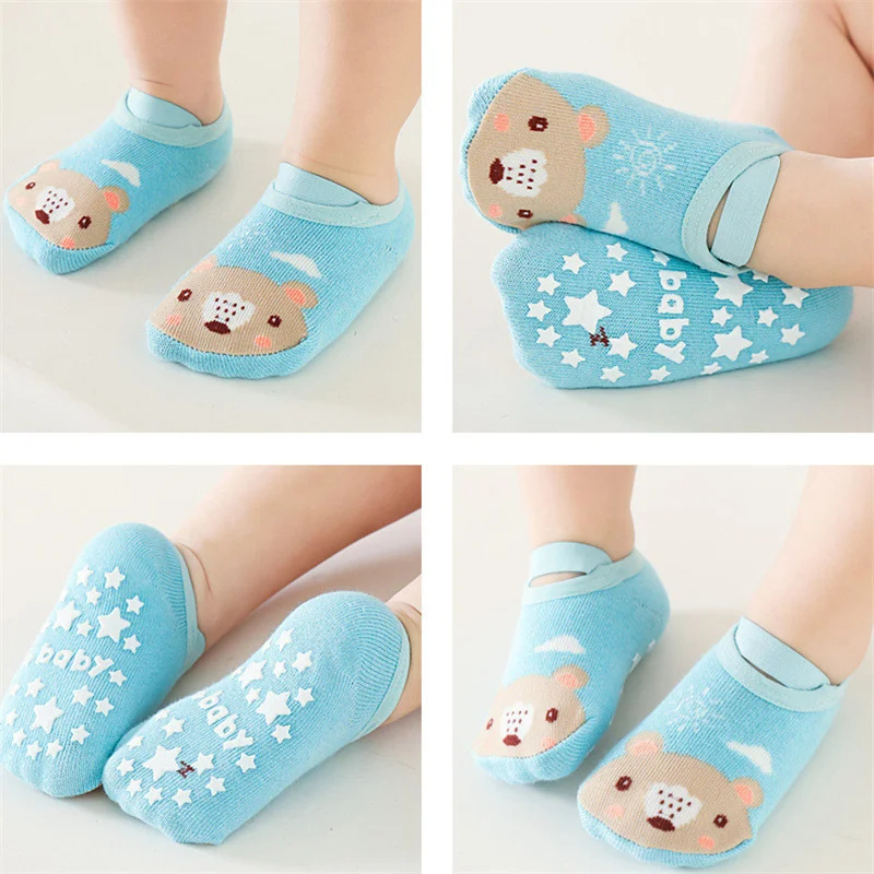 0-3 년 신생아 아기 소녀 소년 양말 미끄럼 방지 면 - Unisex Baby Socks Non Slip 리뷰 및 가격