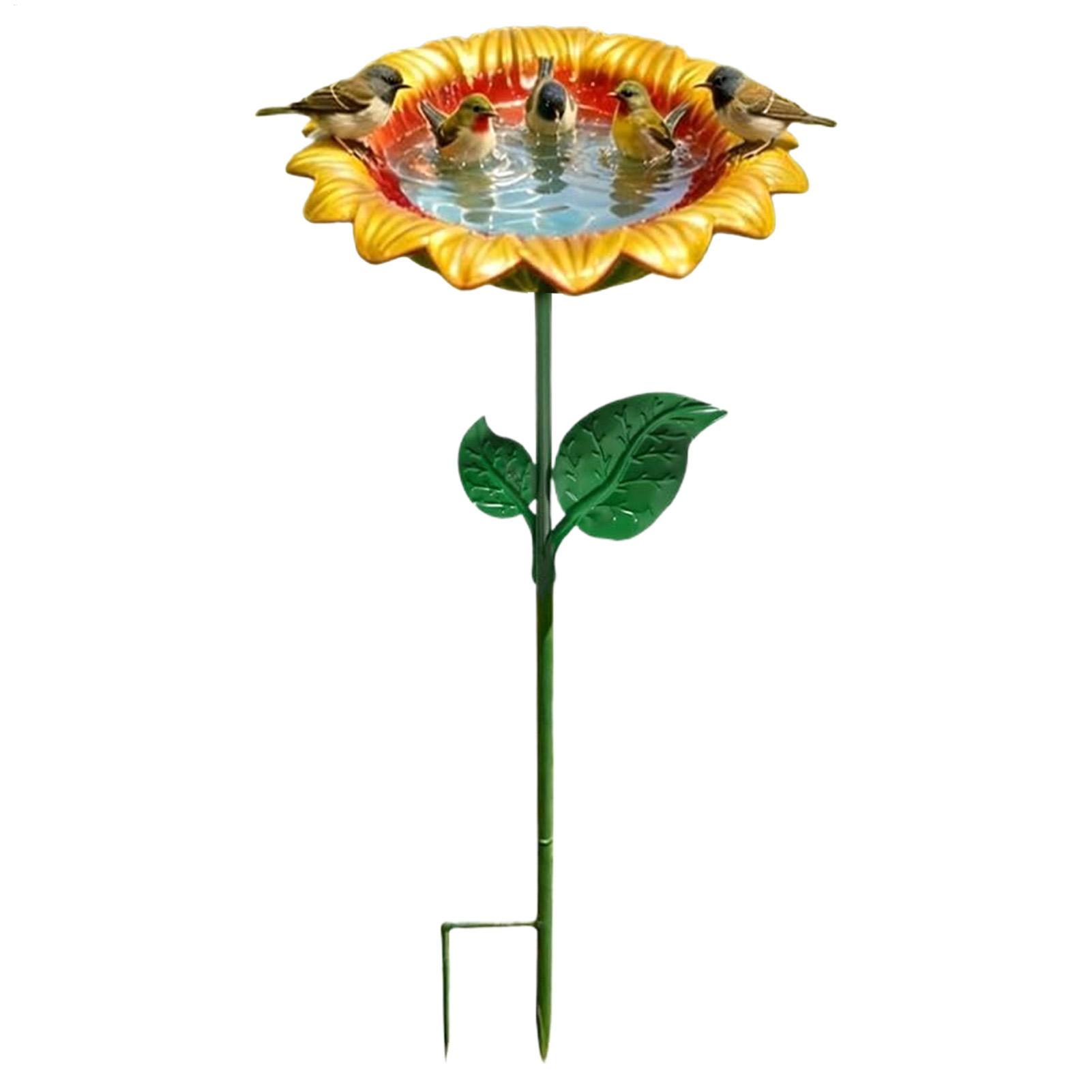 금속 지지대가 있는 정원용 새 목욕통, 야외용 새 목욕 - Feeding 리뷰 및 가격