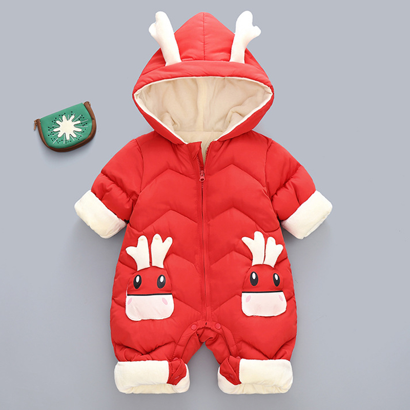 유아 두꺼운 벨벳 롬퍼 의류, 겨울 가을 패딩, 따뜻한 - Cotton Baby Onesies Zipper 리뷰 및 가격