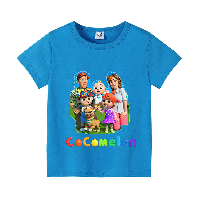 Cocomelons 베이비 티셔츠 애니메이션 코튼 반팔 - Baby Clothes 리뷰 및 가격