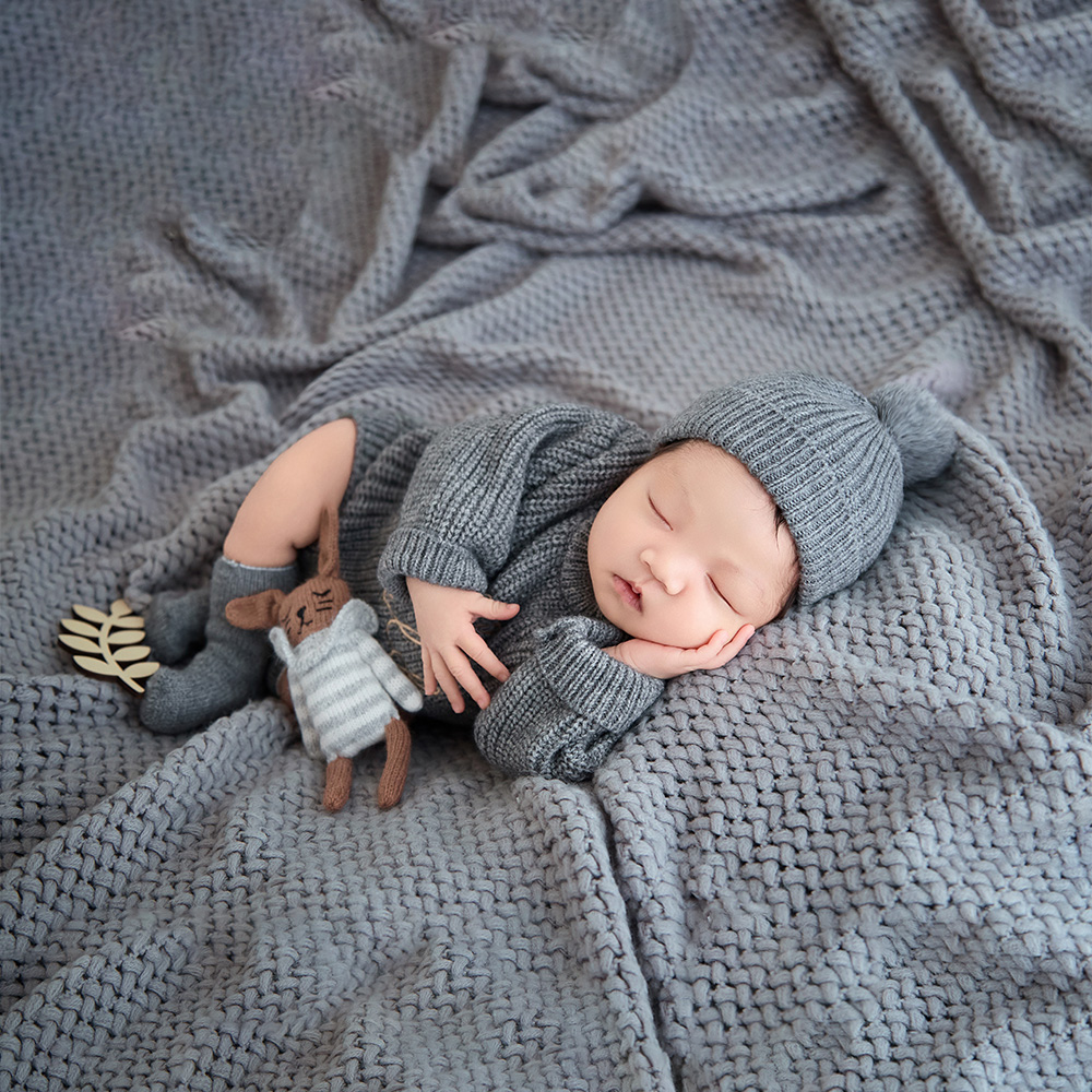헬로 월드 테마 신생아 사진 소품 니트 아기 사진 의상 - Infant Photography Props Outfit 리뷰 및 가격