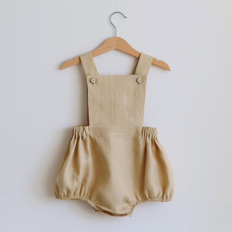 신생아 소년 소녀 Romper 0-2Y 여름 코튼 린넨 - Baby Summer Linen Sleeveless Jumpsuit 리뷰 및 가격