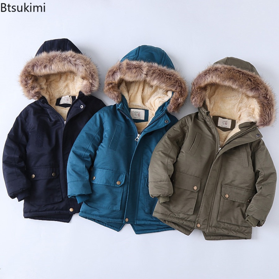 어린이용 플리스 안감 코트 두꺼운 남아 여아용 면 재킷 - Toddler Boy Winter Fleece Jacket 리뷰 및 가격