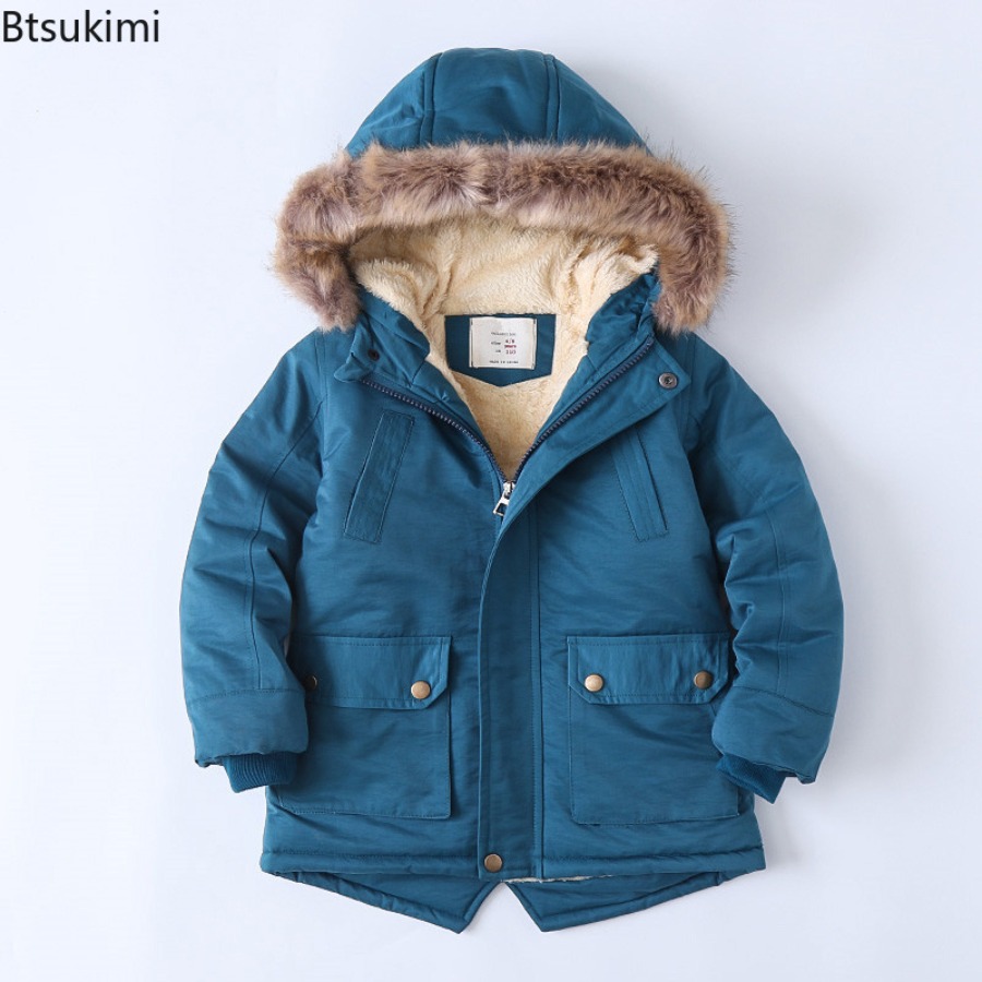 어린이용 플리스 안감 코트 두꺼운 남아 여아용 면 재킷 - Toddler Boy Winter Fleece Jacket 리뷰 및 가격