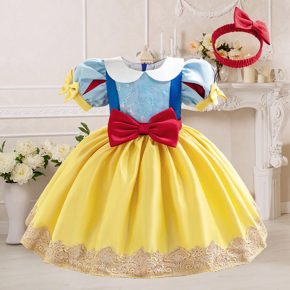 여아용 노란색 투투 파티 원피스, 여아 공주 드레스,  - Toddler Girl Tulle Party Dress 리뷰 및 가격